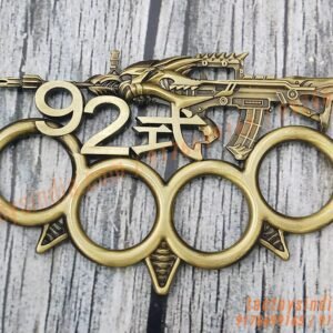 92-Dragon-Inspired-Assault-Rifle-Copper-Colour-Spiked-Melee-Knuckle-Duster-Punch