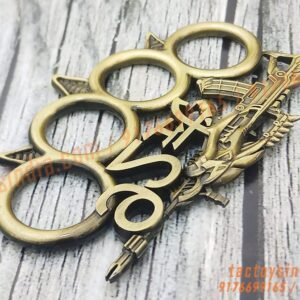 92-Dragon-Inspired-Assault-Rifle-Copper-Colour-Spiked-Melee-Knuckle-Duster-Punch