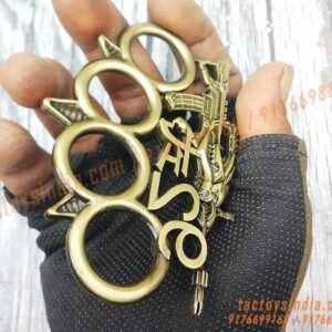 92-Dragon-Inspired-Assault-Rifle-Copper-Colour-Spiked-Melee-Knuckle-Duster-Punch