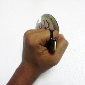 Antique-Spiked-Saw-Blade-Copper-Colour-Thick-Metal-knuckleduster–-knuckles-knucks-knucklering-knuck-knucksale