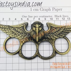 Copper-Hawk-with-Big-Open-Wings-Knuckle-Duster-Large-Finger-Rings-Vintage-Themed-punch-India