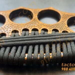 Copper Solid Cord Braided 4 Fingers Self Defence Army Type Knuckles Outdoor activities Knuckle Duster Minimalist pocket Tool Tactoys India