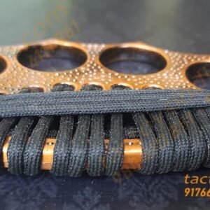 Copper Solid Cord Braided 4 Fingers Self Defence Army Type Knuckles Outdoor activities Knuckle Duster Minimalist pocket Tool Tactoys India