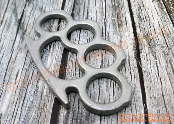 Minimalist-solid-Grey-Black-Slim-Pocket-Knuckle-Duster-Wallet-Pocket-Friendly-for-Travellers