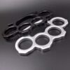 Minimalist-solid-Grey-Black-Slim-Pocket-Knuckle-Duster-Wallet-Pocket-Friendly-for-Travellers
