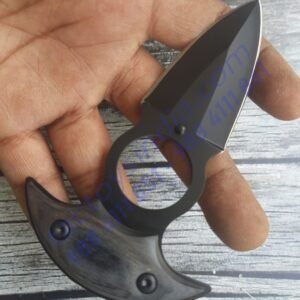 Push Dagger Neck Knife defence Pendant With Quick release ABS Fibre Sheath and Adjustable Ball Chain by Tactoys India