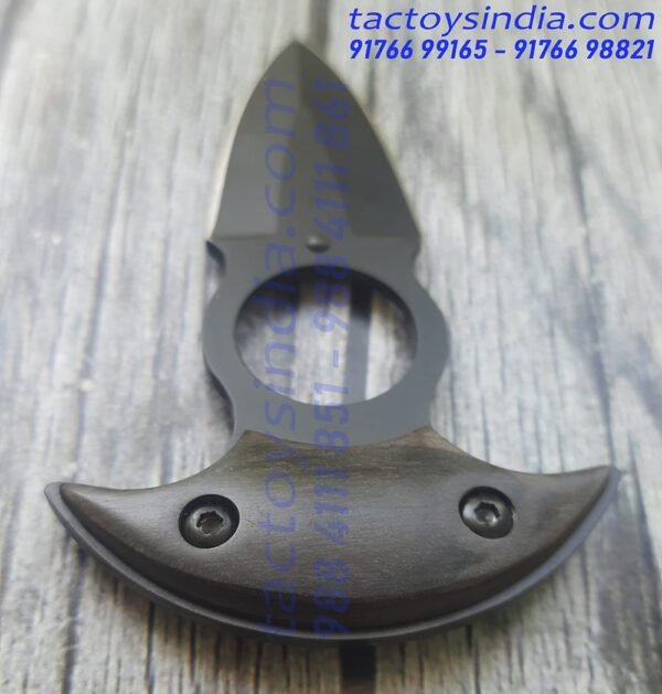 Push Dagger Neck Knife defence Pendant With Quick release ABS Fibre Sheath and Adjustable Ball Chain by Tactoys India