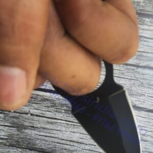 Push Dagger Neck Knife defence Pendant With Quick release ABS Fibre Sheath and Adjustable Ball Chain by Tactoys India